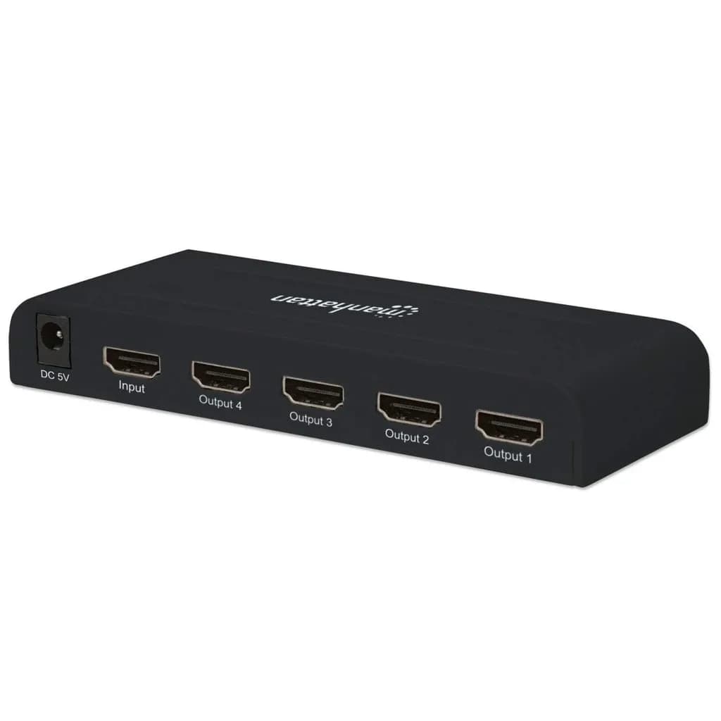 Manhattan Video Splitter HDMI 4K de 4 puertos 4