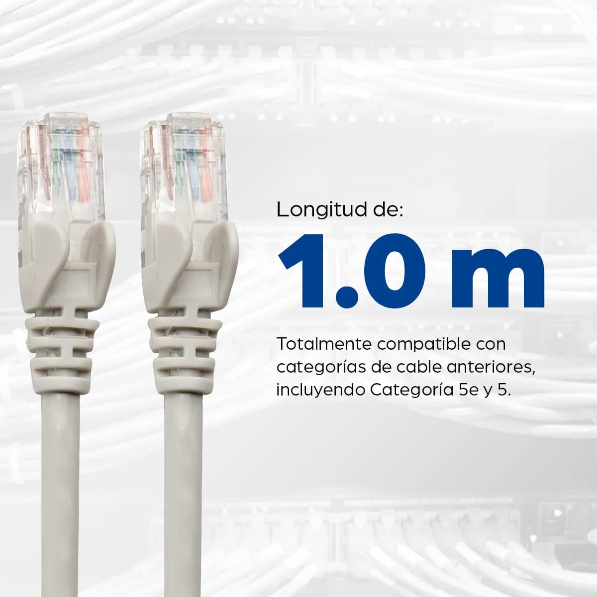 Intellinet Cable de red Cat6, UTP 5