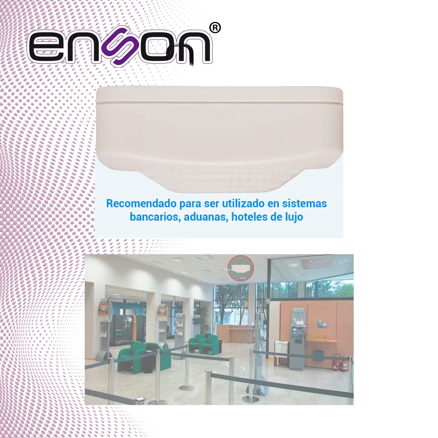 MICROFONO ENSON ENS-PA8MIC TIPO ACUSTICO -35DB REQUIERE CONECTORES DE  7