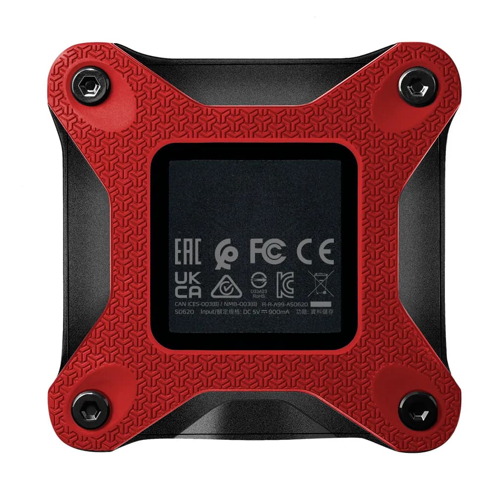 ADATA SD620 2 TB Micro-USB B 3.2 Gen 2 (3.1 Gen 2) Negro, Rojo 5