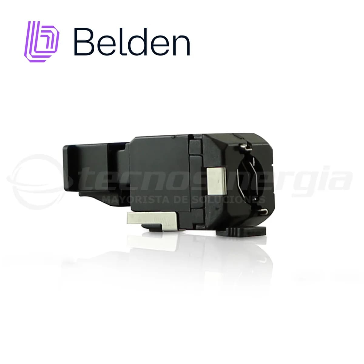 PLUG RJ45 UTP REVCONNECT CAT6A BELDEN RVAFPUBK-S1 / NEGRO 2
