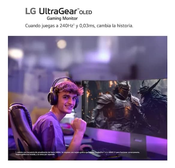 LG 27GX704A-B monitor de computadora 68.6 cm (27") 2560 x 1440 Pixeles 15