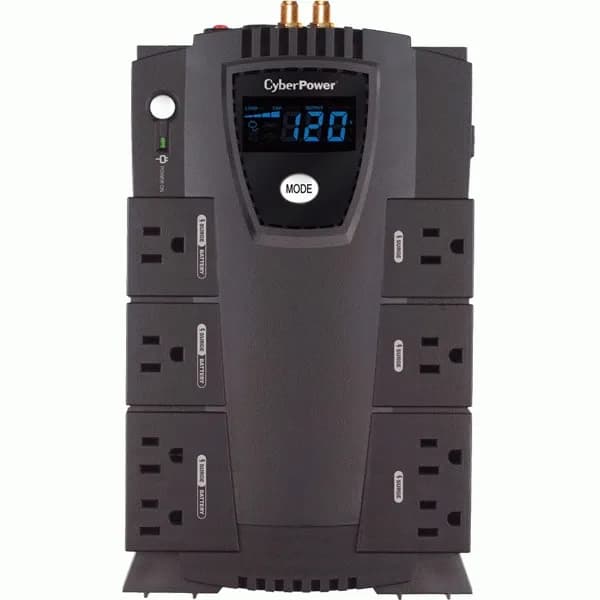 UPS/NO BREAK CYBERPOWER CP685AVRLCDa 685VA/390W LCD/AVR/ 8CONT 2