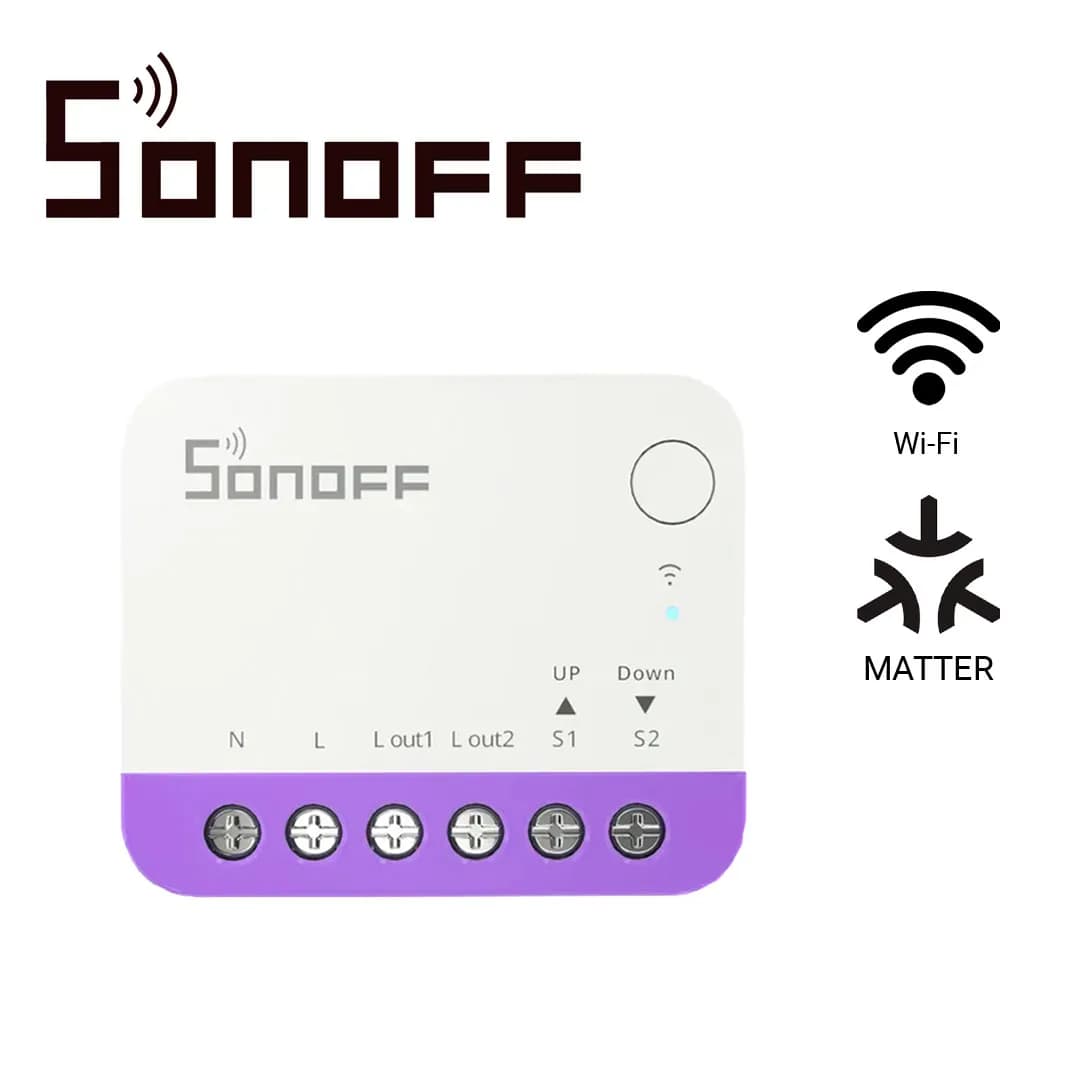 MINI INTERRUPTOR ON/OFF  WIFI PARA PERSIANAS SONOFF MINI-RBS  COMPATIB 4