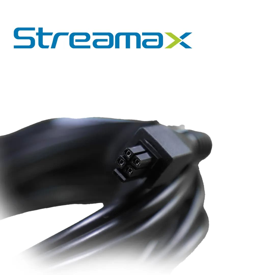 CABLE SERIAL PARA COMUNICACION STREAMAX MCB3 / CONECTOR 5557 Y 5559-4P 5