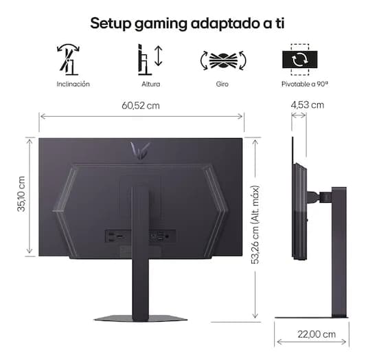 LG 27GX704A-B monitor de computadora 68.6 cm (27") 2560 x 1440 Pixeles 14