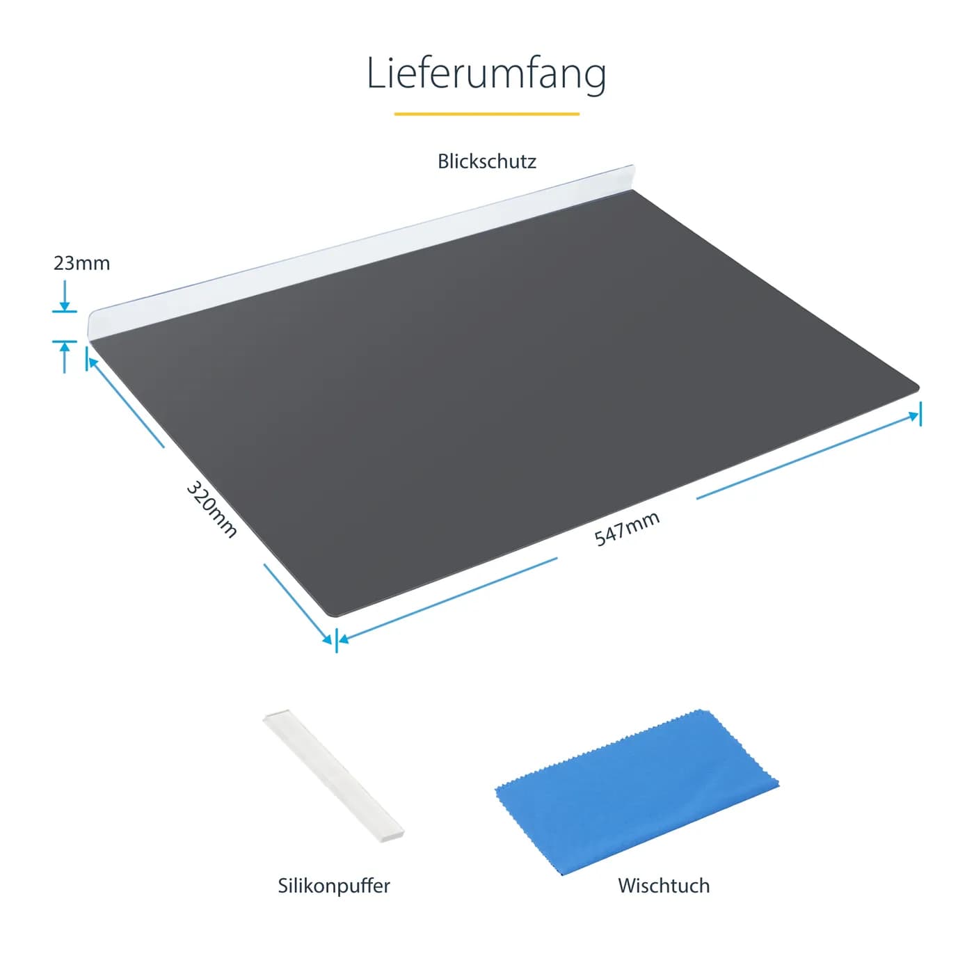 StarTech.com 2469A-PRIVACY-SCREEN filtro para monitor 61 cm (24") Filt 15
