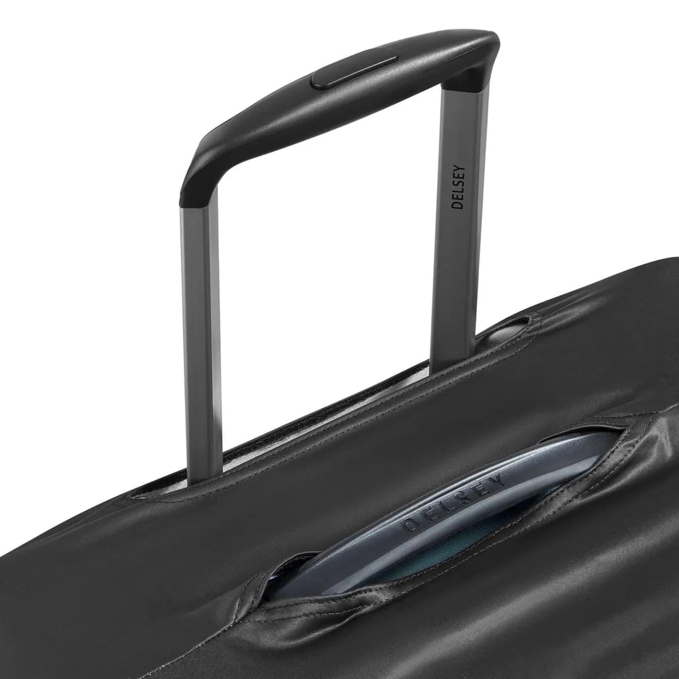 DELSEY FUNDA GRANDE PARA MALETA DE VIAJE, NEGRA 3