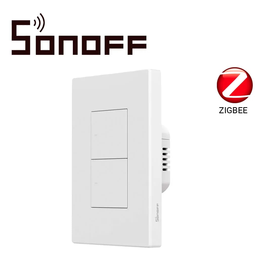 APAGADOR DE PARED TOUCH ZIGBEE  SONOFF ZBM5-2C-120W / ZIGBEE 3.0 / 2 C 4