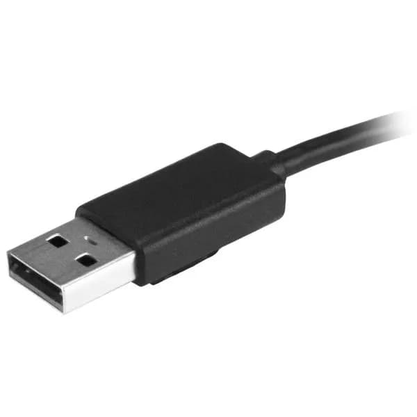 StarTech.com Concentrador USB 2.0 de 4 Puertos con Cable Integrado - H 4