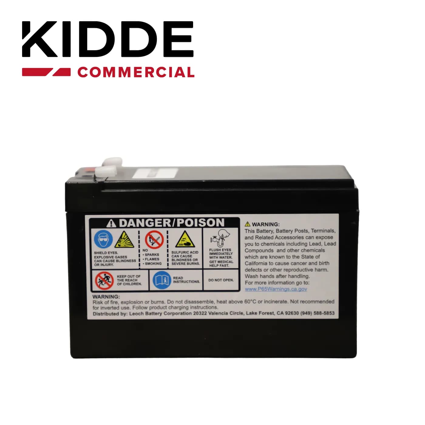BATERIA DE RESPALDO 12V6A5  DE ALTA DENSIDAD ENERGETICA Y BAJO MANTENI 4