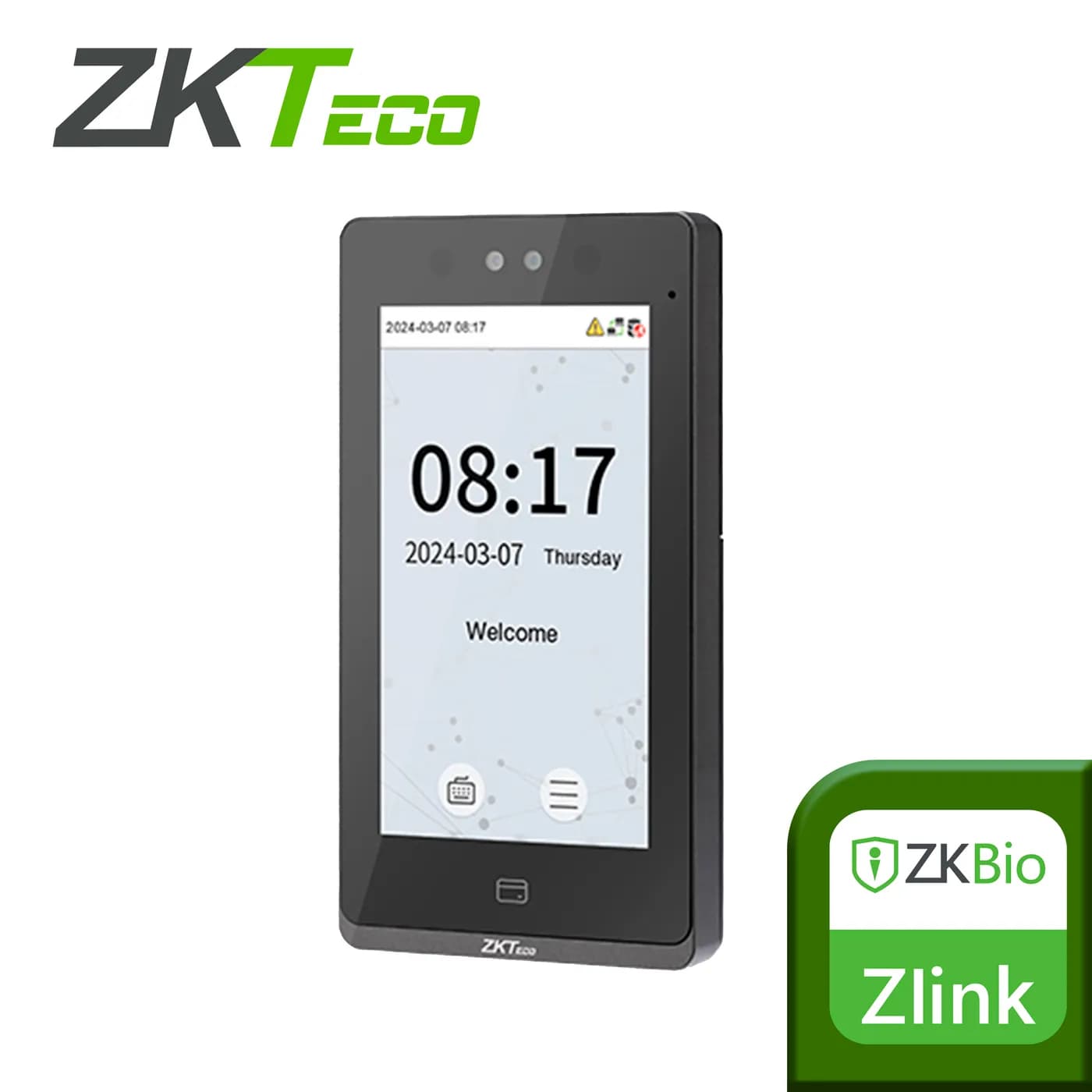 SENSEFACE 7A CONTROL DE ACCESO Y ASISTENCIA ZKTECO SENSEFACE 7A MULTIB 2