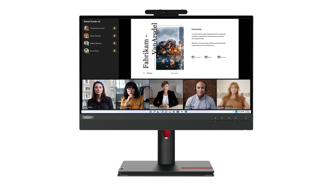 Lenovo ThinkCentre Tiny-In-One 22 monitor de computadora 54.6 cm (21.5 9