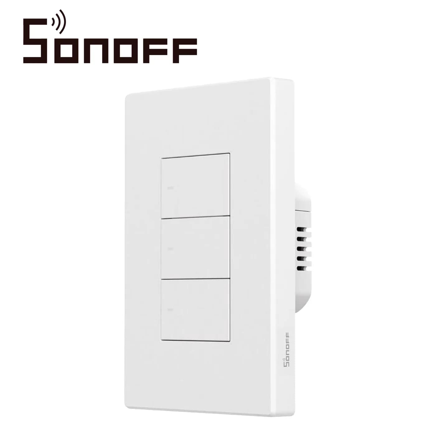 APAGADOR DE PARED TOUCH ZIGBEE  SONOFF ZBM5-3C-120W / ZIGBEE 3.0 / 3 C 2