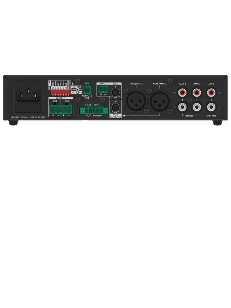 BOSCH M_U2401MUS - Amplificador Mixer 240W / 1 Canal / DYNACORD 2