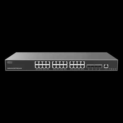 Switch Capa 3 Administrable / 24 Puertos Gigabit / 4 SFP+ 10G / 128 Gb