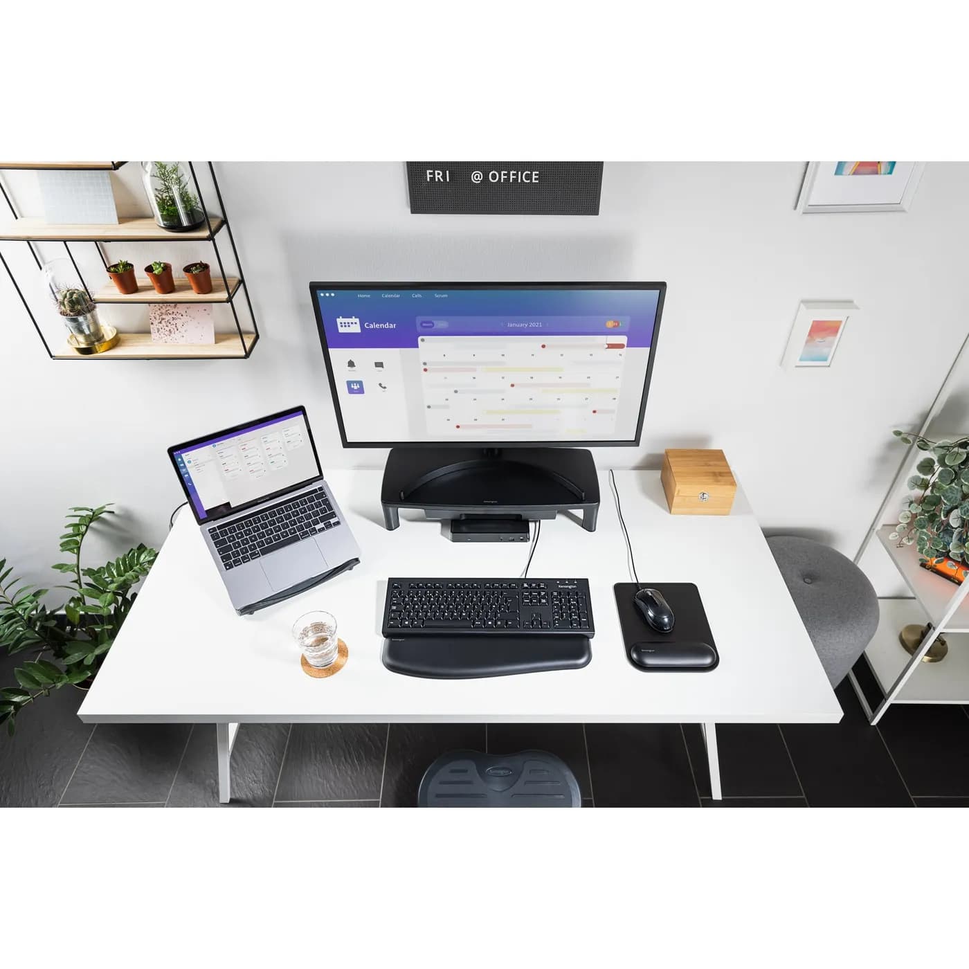 Kensington Reposamuñecas ErgoSoft™ para teclados estándar 16