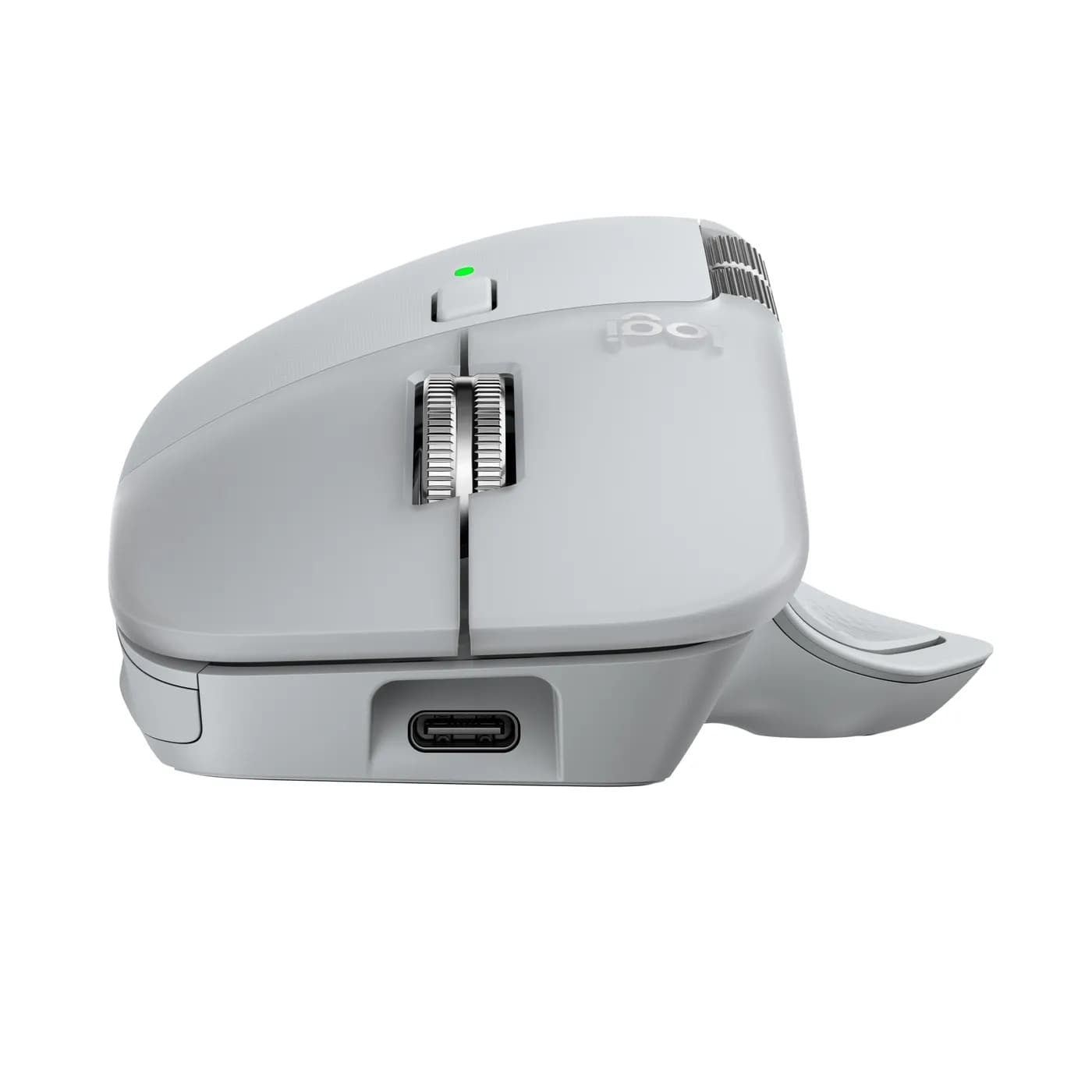 Logitech MX Master 4 ratón Oficina Diestro RF inalámbrico + bluetooth  3