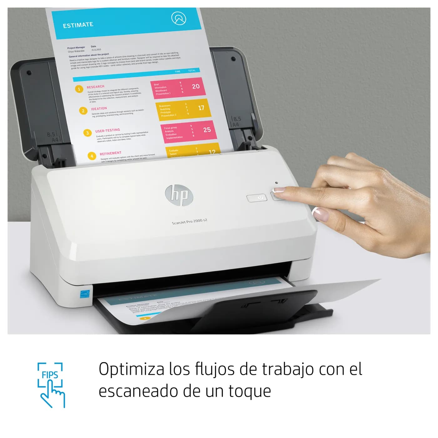 HP ScanJet Pro 2000 s2 Escáner alimentado con hojas 600 x 600 DPI A4 N 7