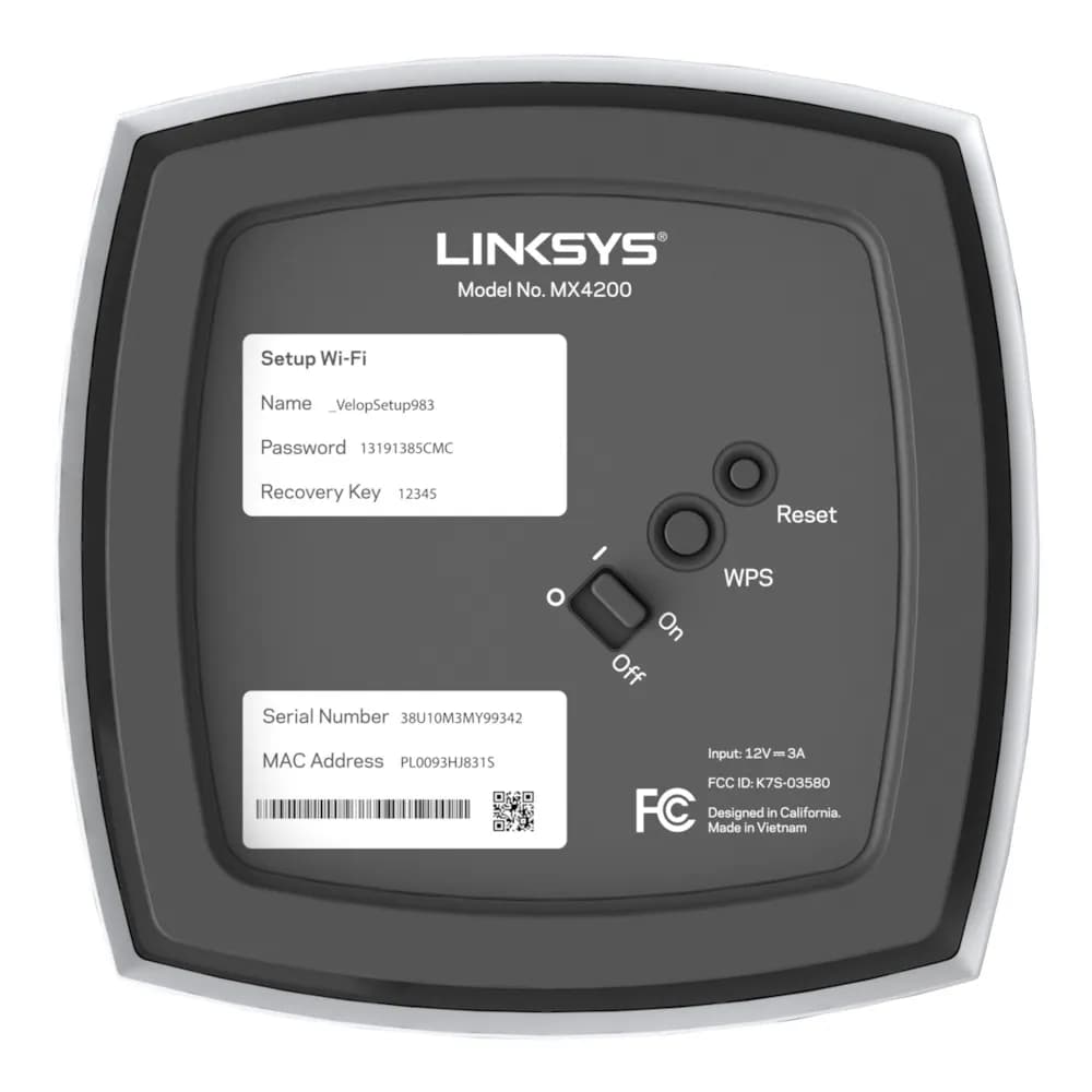 Linksys AX4200 Tribanda (2,4 GHz/5 GHz/5 GHz) Wi-Fi 6 (802.11ax) Blanc 3
