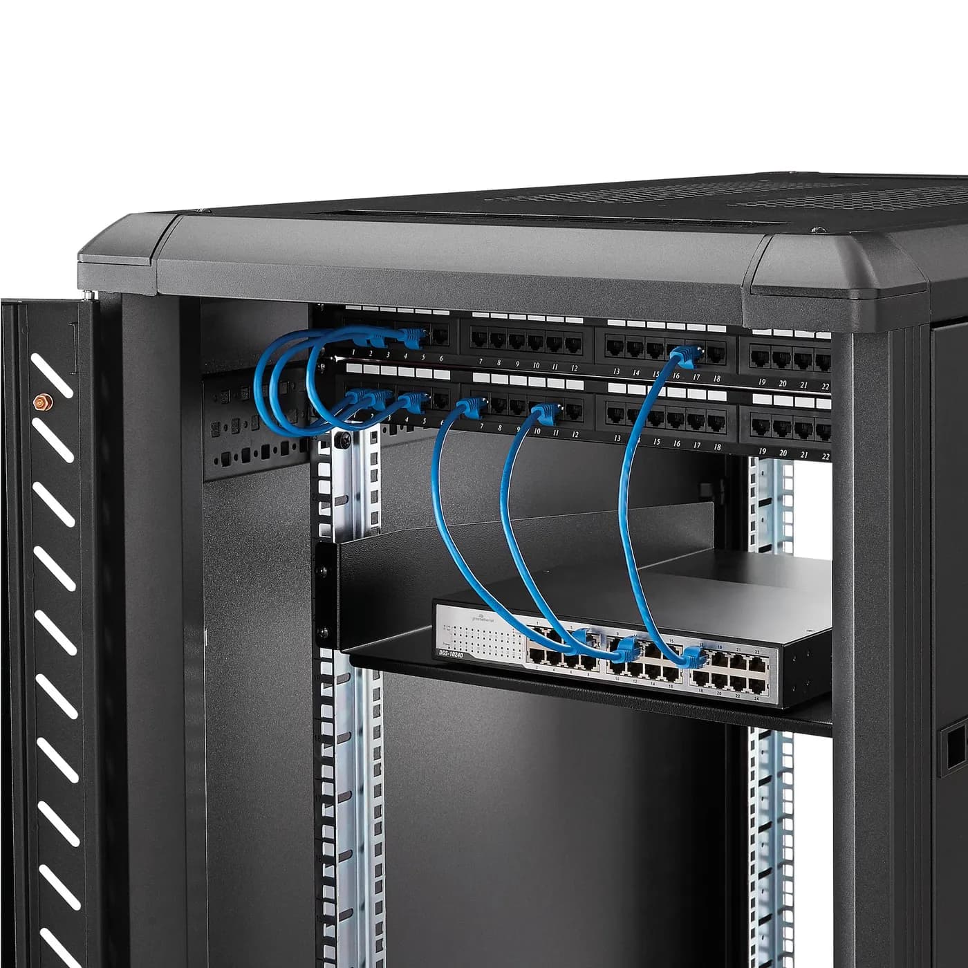 StarTech.com Charola 2U 22in (558.8mm) de Profundidad Fija para Armari 5