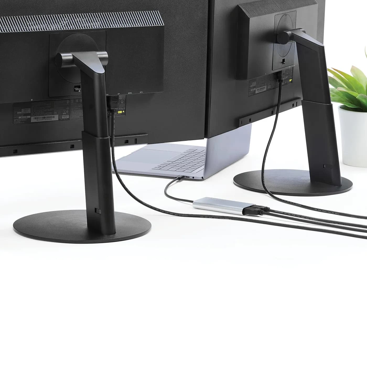 StarTech.com Adaptador Thunderbolt 3 a Dos Monitores HDMI 2.0 - Certif 4