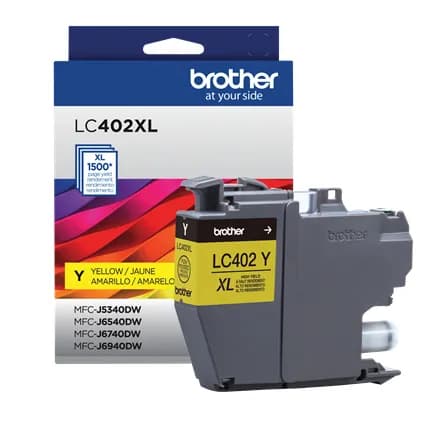 Brother LC402XLYS cartucho de tinta 1 pieza(s) Original Alto rendimien 2