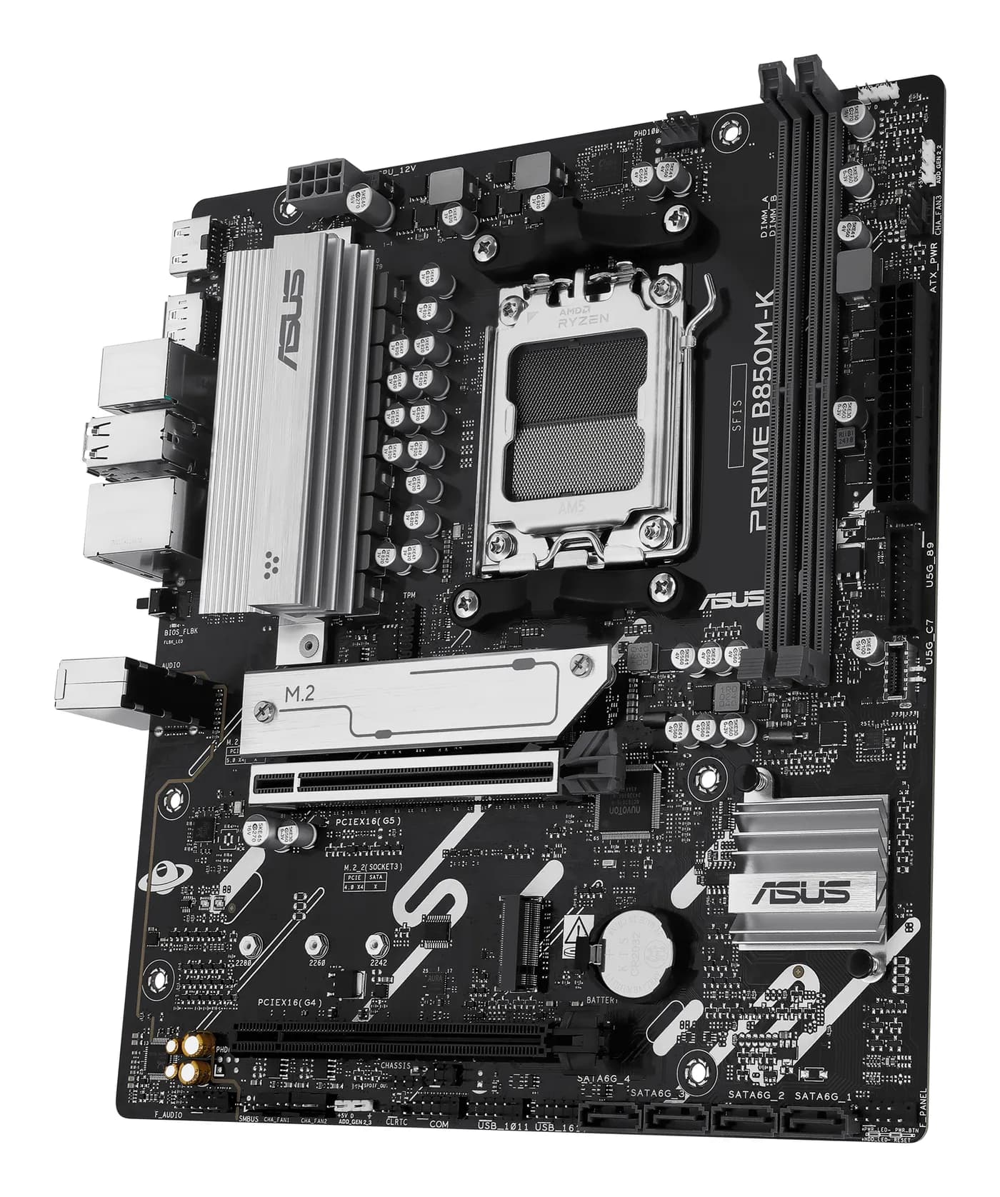 TARJETA MADRE ASUS PRIME B850M-K MATX/2XDDR5/1XHDMI/1xDP/AM5 6
