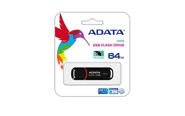 ADATA 64GB DashDrive UV150 unidad flash USB USB tipo A 3.2 Gen 1 (3.1  2