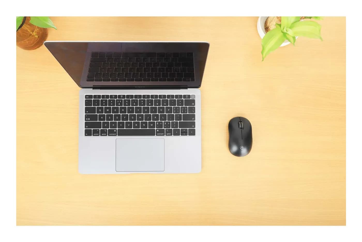 Manhattan Nano receptor USB-A, tres botones y rueda de desplazamiento, 2