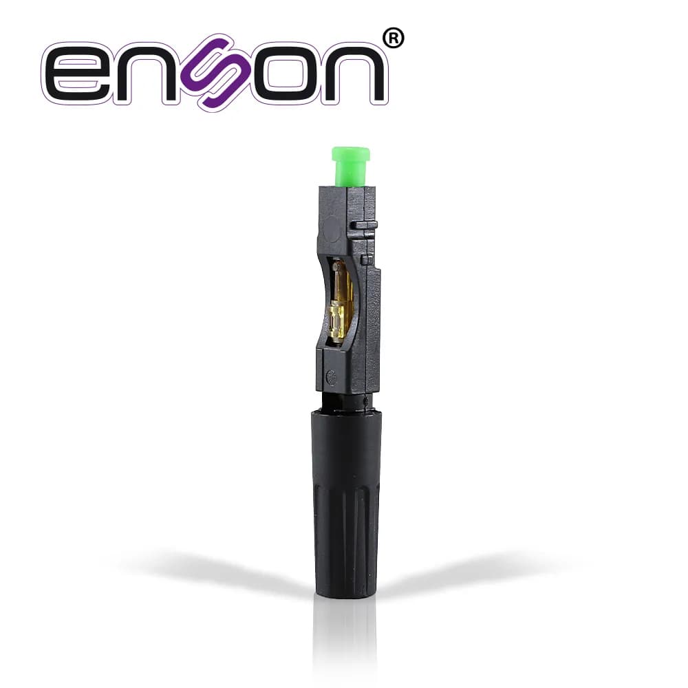 CONECTOR RAPIDO PARA FIBRA OPTICA ENSON ENS-FASTCON TIPO SC APC 2