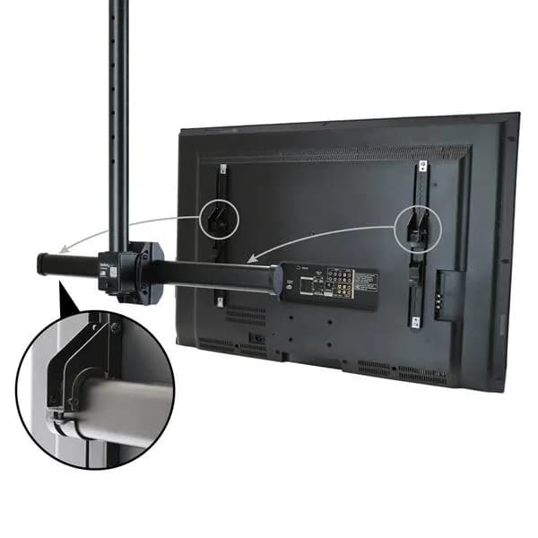 StarTech.com Soporte de TV para Techo - con Mástil de 560 a 910 mm 5