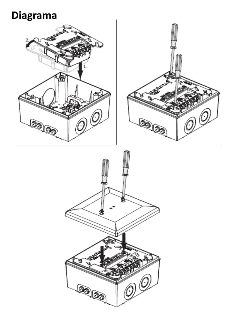 BOSCH F_FLM4204CONS - Modulo de interconexion convencionales de cuatro 4