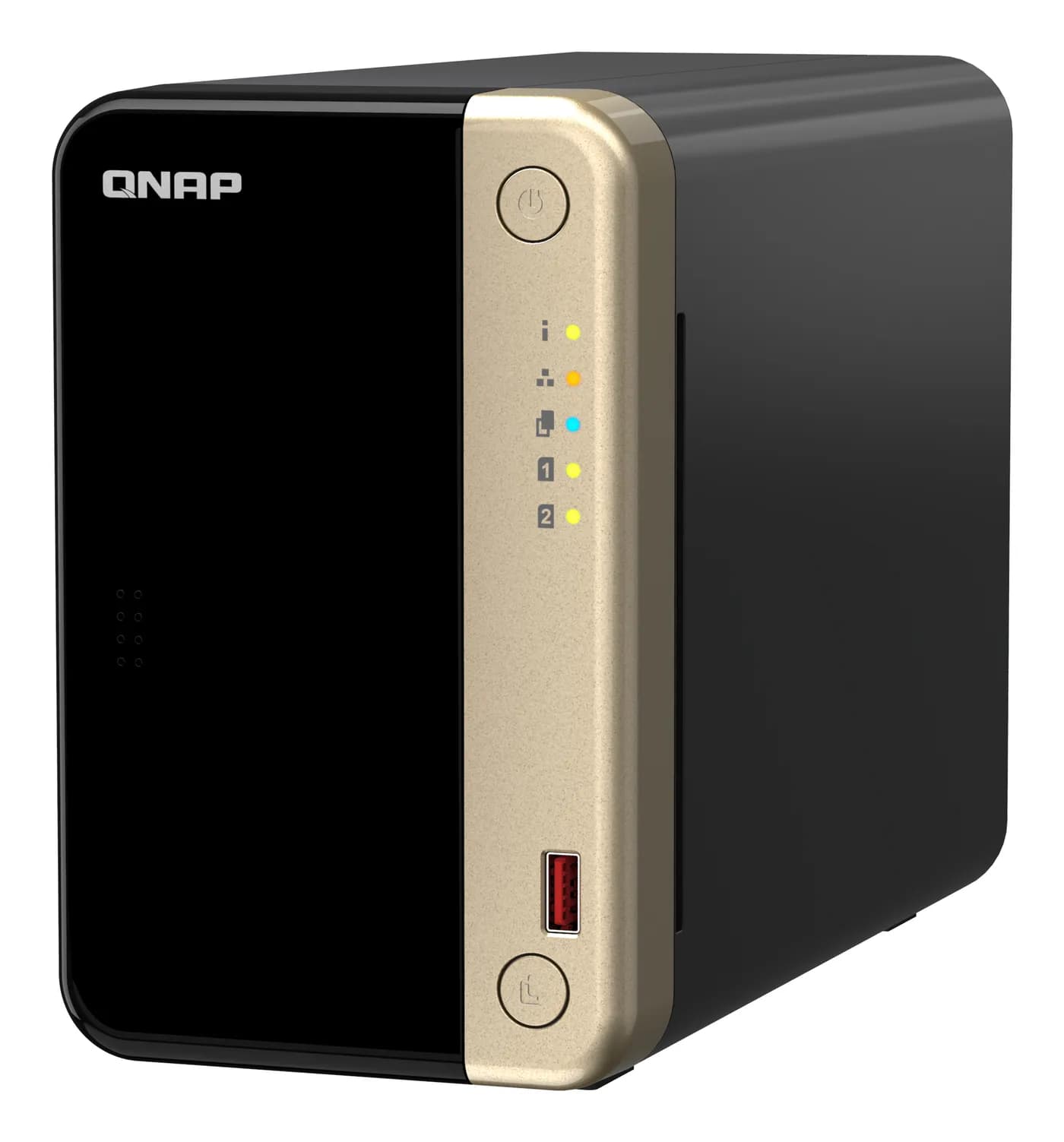 QNAP TS-264 NAS Tower Intel® Celeron® N5095 8 GB 0 TB QNAP QTS Negro,  2