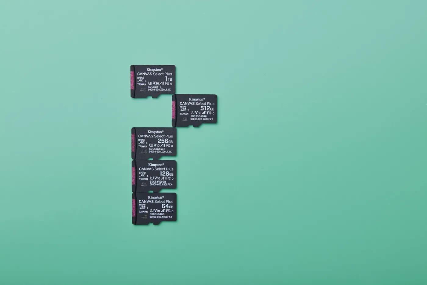 Kingston Technology Canvas Select Plus Gen3 1 TB MicroSDXC UHS-I Clase 11