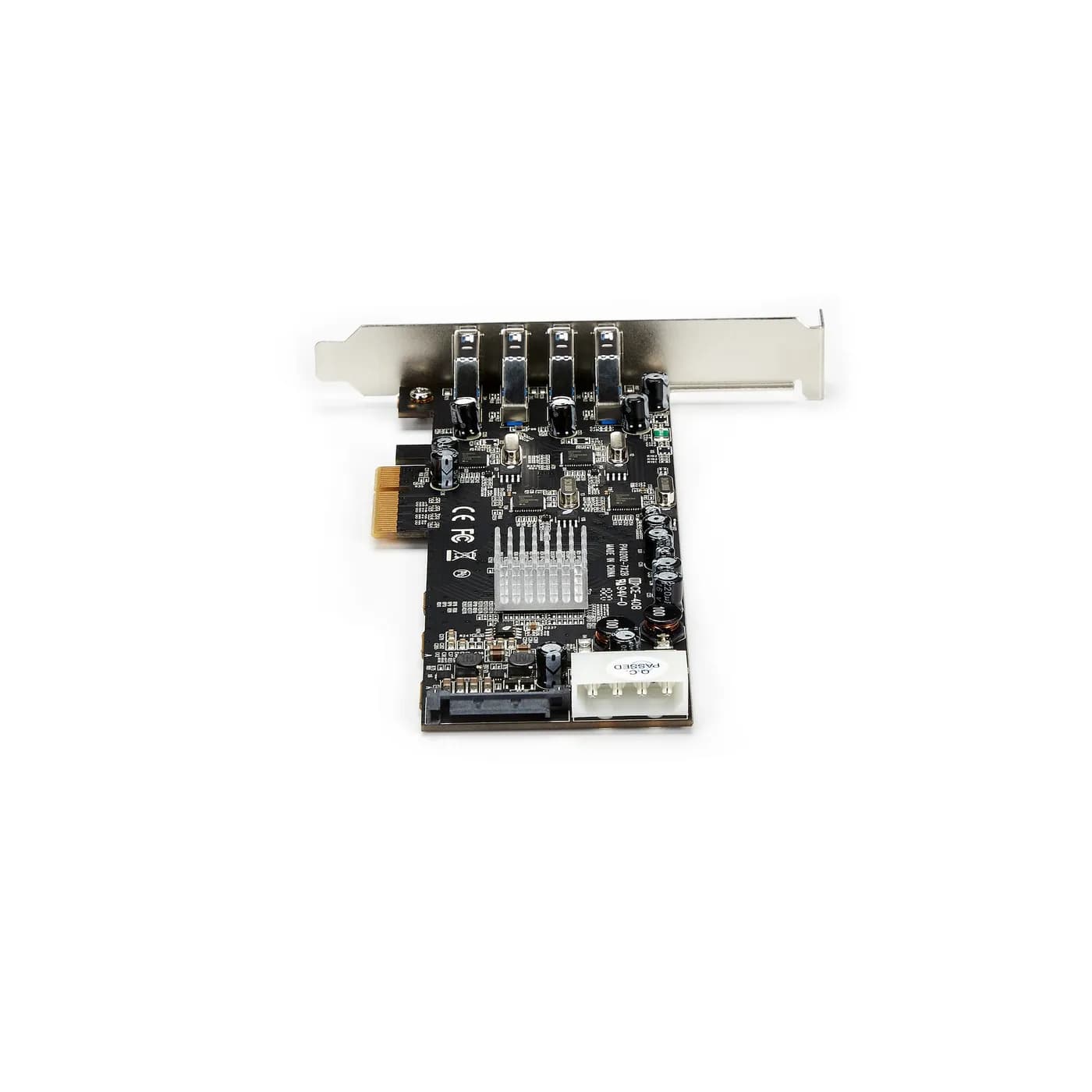 StarTech.com Adaptador Tarjeta PCI Express PCI-E 4 Puertos USB 3.0 UAS 2