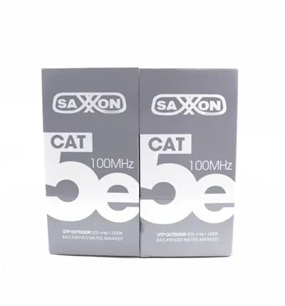 SAXXON OUTPCAT5ECOPEXT - Bobina de Cable UTP Cat5e 100% Cobre/ 305 Met 3