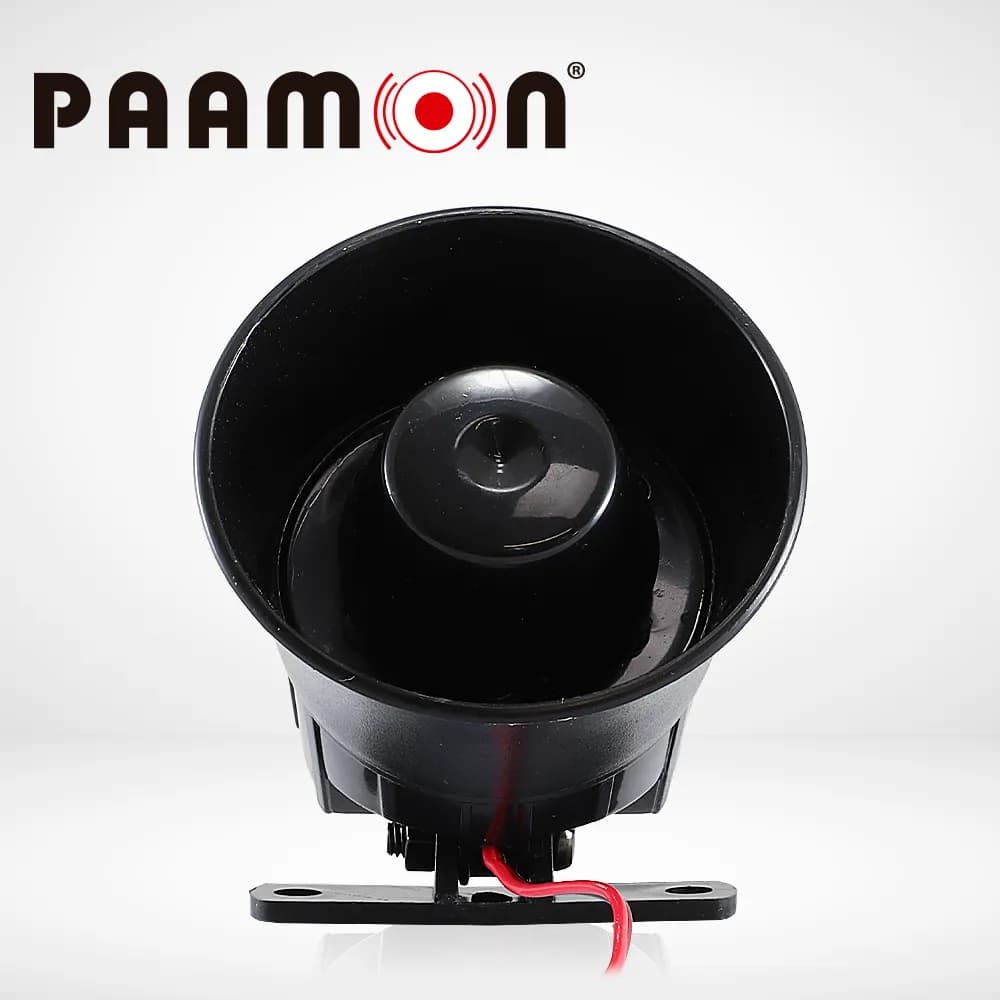 MINI SIRENA PAAMON 15 WATTS PM-SRE108, 1 TONO, USO PARA INTERIOR Y EXT 2
