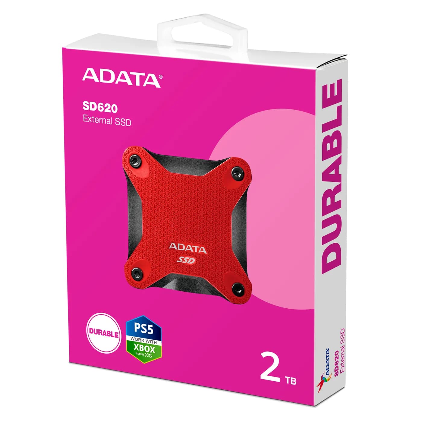 ADATA SD620 2 TB Micro-USB B 3.2 Gen 2 (3.1 Gen 2) Negro, Rojo 6