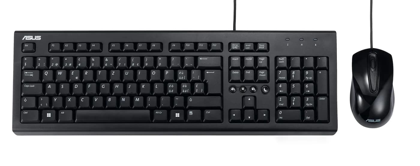 ASUS U2000 KEYBOARD+MOUSE/BK/SP