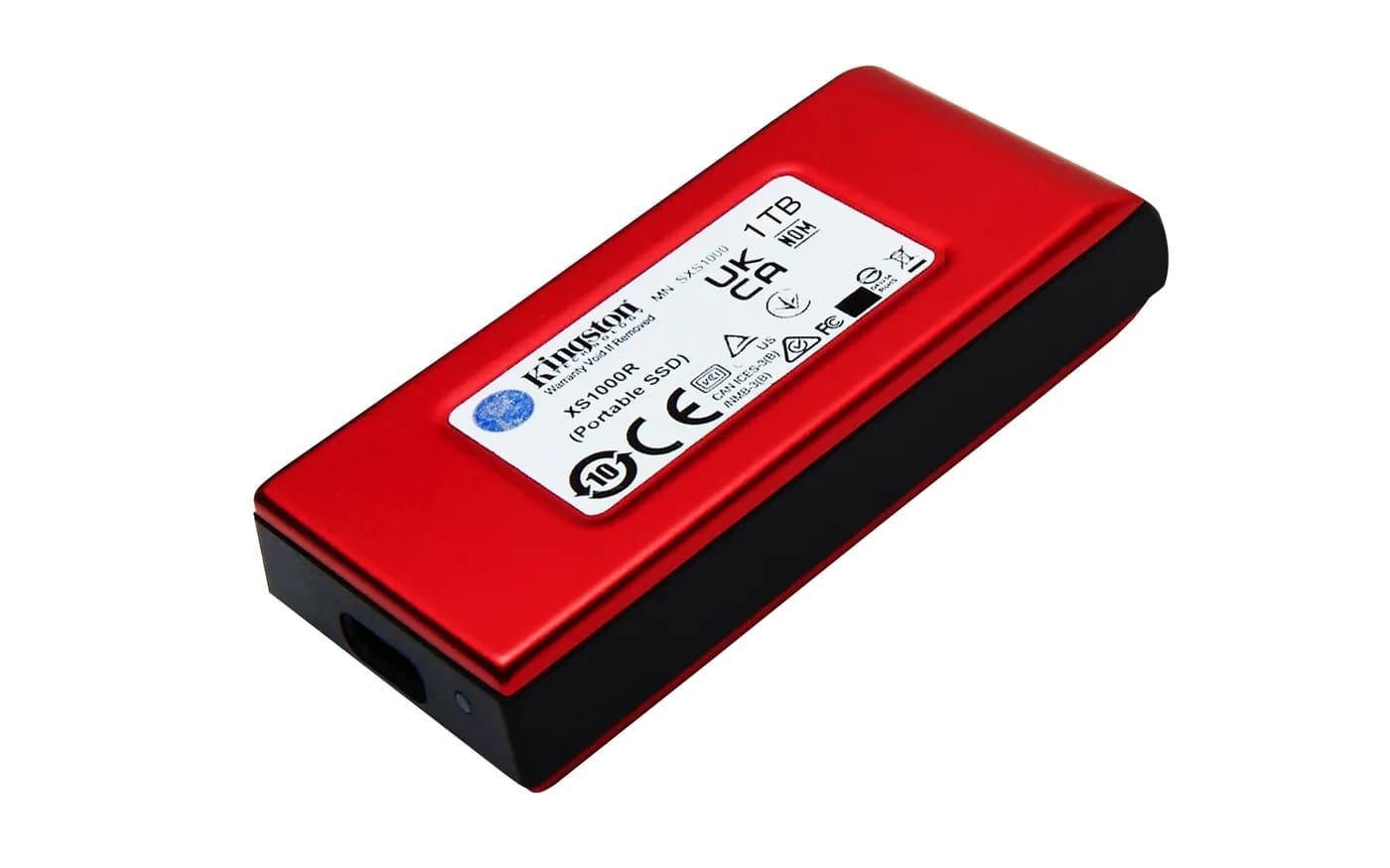 Kingston Technology XS1000 Red 1 TB USB Tipo C 3.2 Gen 2 (3.1 Gen 2) R 4