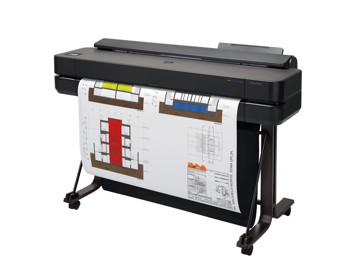 HP Designjet Impresora T650 de 36" 2