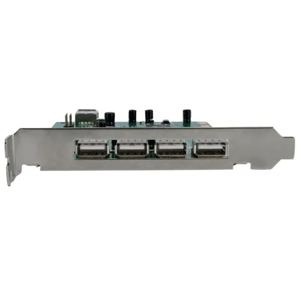 StarTech.com Adaptador Tarjeta PCI USB 2.0 de Alta Velocidad 7 Puertos 4