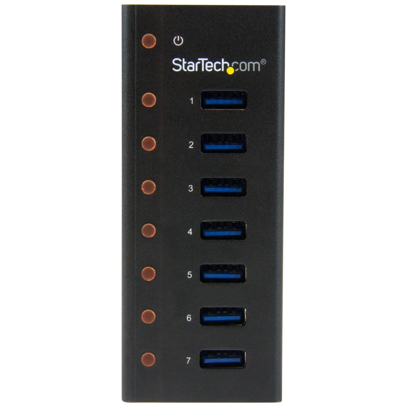 StarTech.com Concentrador USB 3.0 de 7 Puertos con Gabinete de Metal - 3