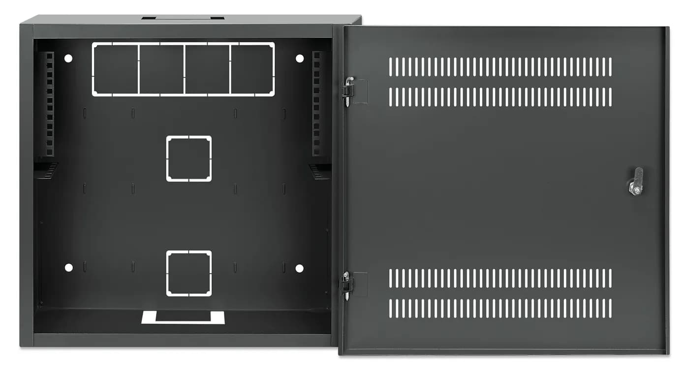 Intellinet 713689 armario rack 2U/4U Bastidor de pared Negro 5
