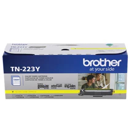 Brother TN-223Y cartucho de tóner 1 pieza(s) Original Amarillo 5