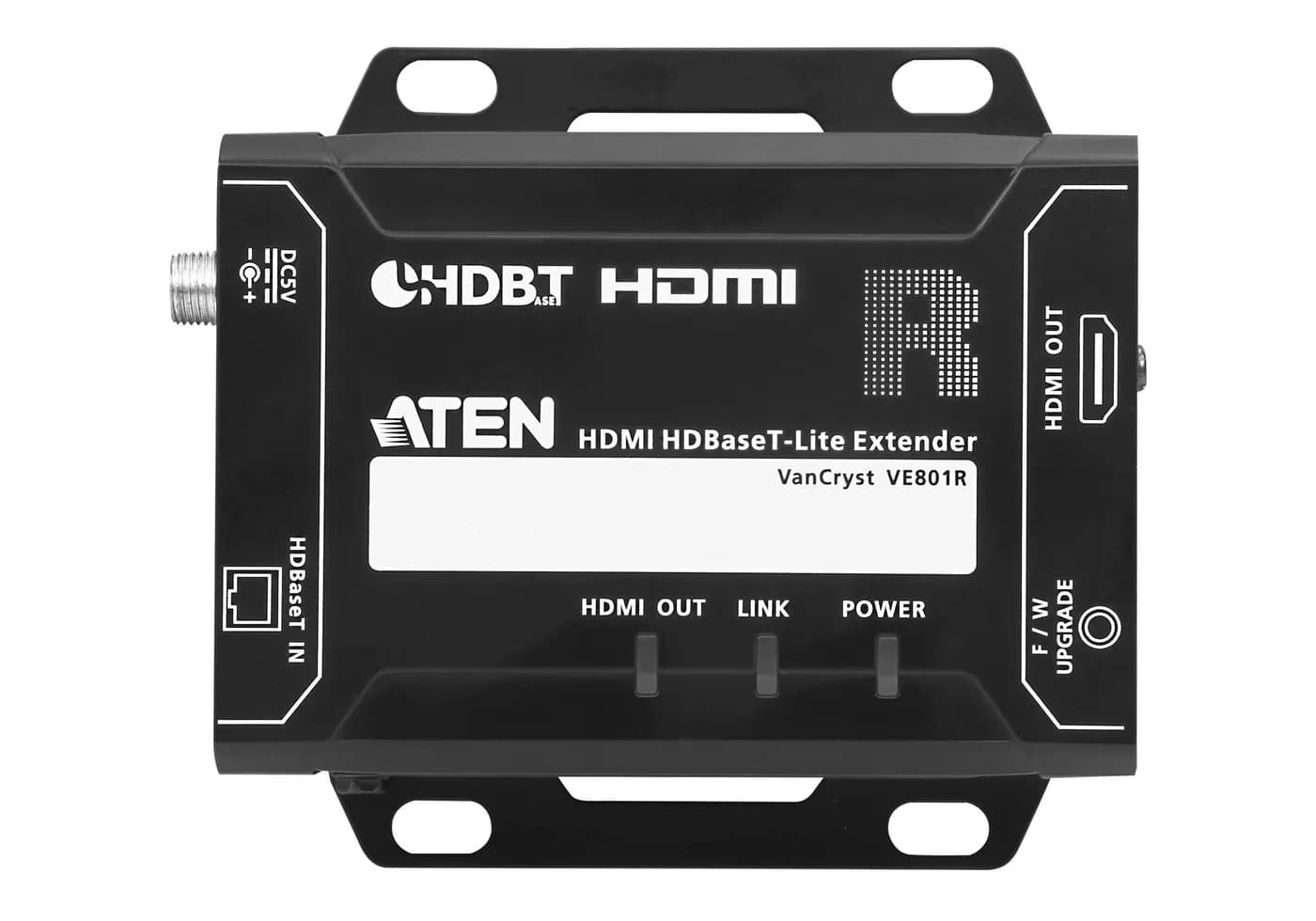 Receptor HDMI HDBaseT-Lite / 4K@40m Cat 5e/6 (131 pies) / 4K@70m Cat 6 4
