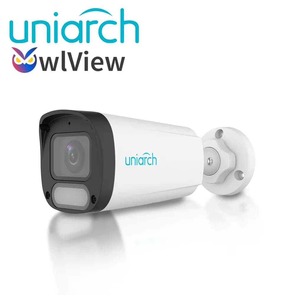 CAMARA IP BULLET OWLVIEW UNIARCH IPC-B244-ADF28K-WP / 4MP / LENTE 2.8M 3