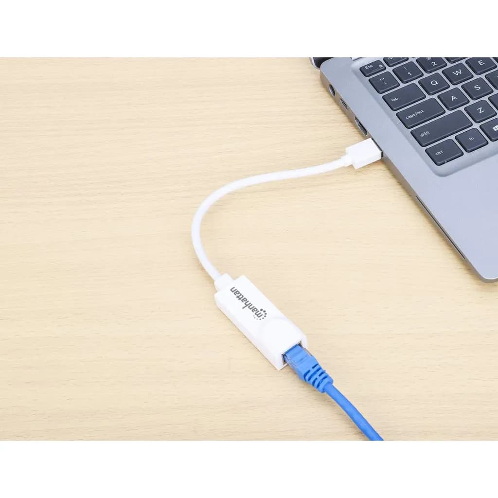 Manhattan Adaptador de Súper Velocidad USB 3.0 a RJ-45 GB Ethernet 5