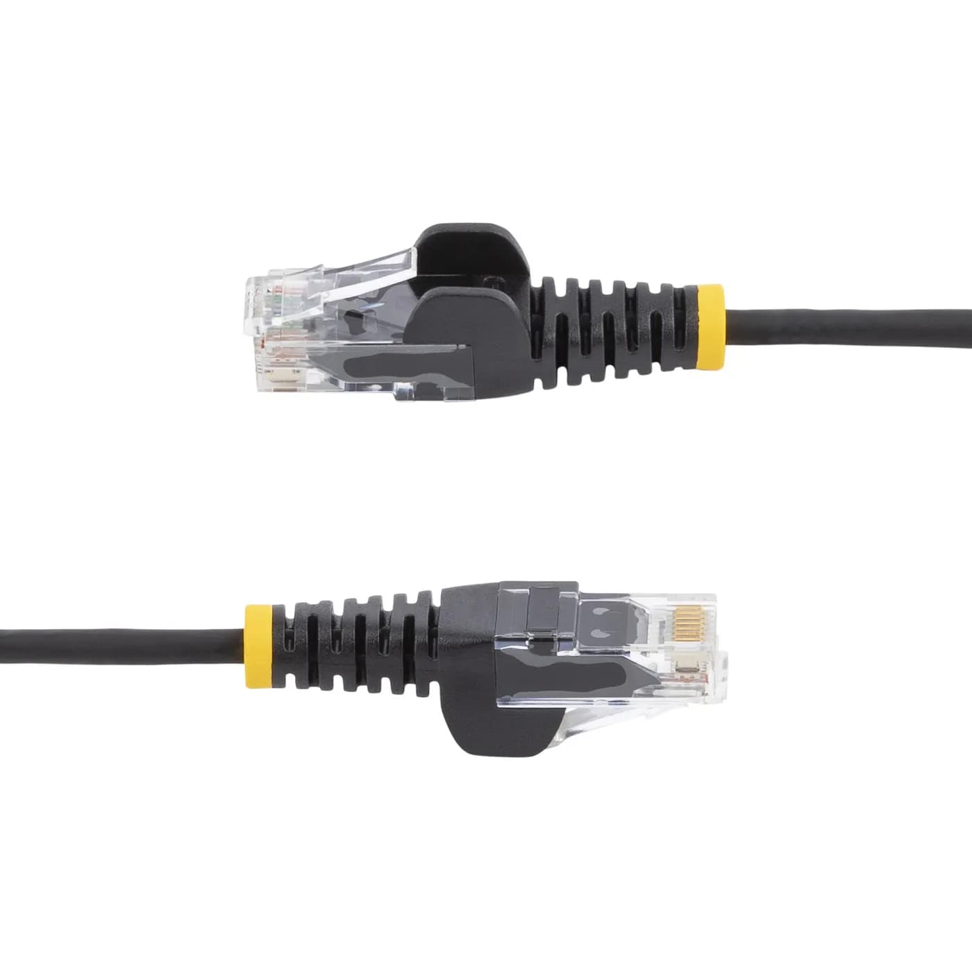 StarTech.com Cable de Red Ethernet CAT6 Delgado sin Enganches Negro de 3